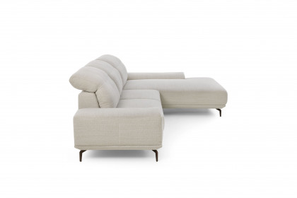 MR 2490 von Musterring - Ecksofa Ausführung rechts ivory