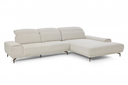 MR 2490 von Musterring - Ecksofa Ausführung rechts ivory