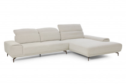 MR 2490 von Musterring - Ecksofa Ausführung rechts ivory