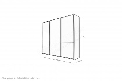 Boston von Wiemann - Schrank mit Innenausstattung & Türdämpfung
