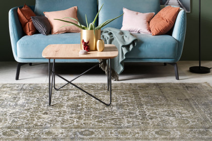 Solo-living von SCHÖNER WOHNEN - Couchtisch S421 Wildeiche/ Metall anthrazit