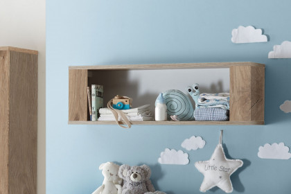 Bill von Mäusbacher - Babyzimmer-Set Viking Oak - taupe: Schrank, Bett, Wiko