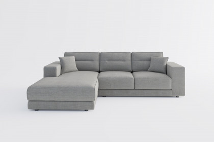 Verona von Primavera Furniture - Ecksofa links graubeige