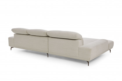 MR 2490 von Musterring - Ecksofa Ausführung links ivory