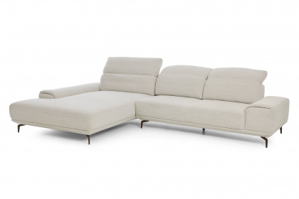 MR 2490 von Musterring - Ecksofa Ausführung links ivory