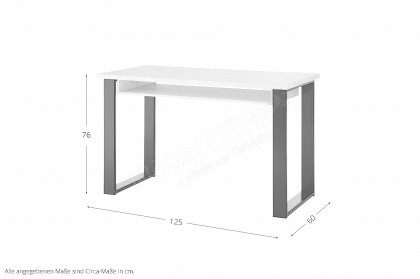Sherwood von IMV Steinheim - Home-Office-Set mit Softclose-Funktion