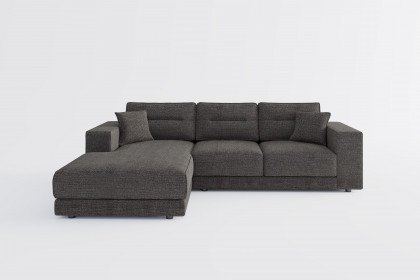 Verona von Primavera Furniture - Polstersofa links graubraun