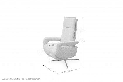 Dover von PM Oelsa - Relaxsessel stone