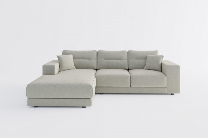 Verona von Primavera Furniture - Eckgarnitur links hellbeige