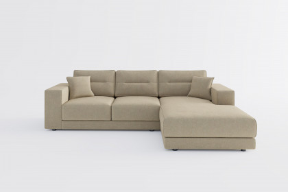 Verona von Primavera Furniture - Ecksofa Variante rechts dunkelbeige