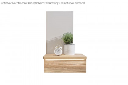 V/lacera sleeping von Voglauer - Bett Lack taupe - Wildeiche