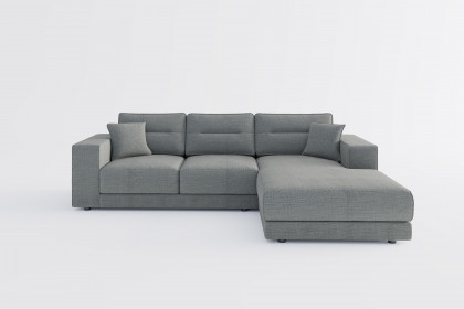 Verona von Primavera Furniture - Polstergarnitur rechts grau