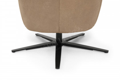 PN-RS24078 von Polinova - Sessel inklusive Hocker stone