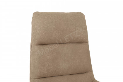 PN-RS24078 von Polinova - Sessel inklusive Hocker stone