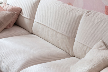 Garbo von SCHÖNER WOHNEN - Ecksofa links snow