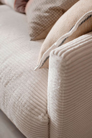 Garbo von SCHÖNER WOHNEN - Ecksofa links snow