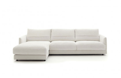 Garbo von SCHÖNER WOHNEN - Ecksofa links snow