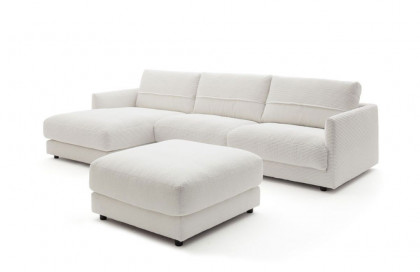 Garbo von SCHÖNER WOHNEN - Ecksofa links snow