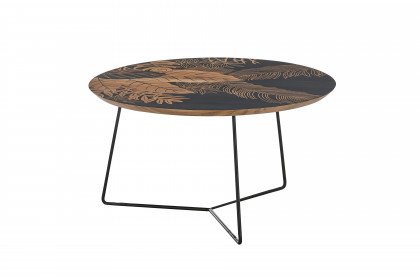 Mirandela von A Better Place - Couchtisch Mangoholz mit Aufdruck
