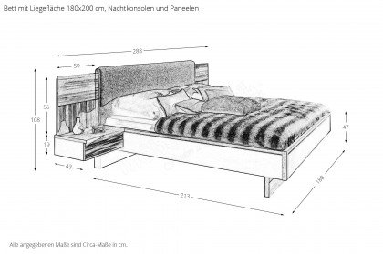 V/lacera sleeping von Voglauer - Schlafzimmer-Set mit viel Zubehör