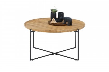 Treviso von A Better Place - Couchtisch mit massiver Eichentischplatte