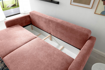 Letty de Luxe von Nova Via - Einzelsofa flamingo