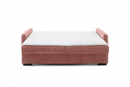 Letty de Luxe von Nova Via - Schlafsofa flamingo