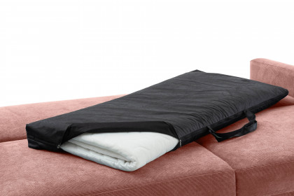 Letty de Luxe von Nova Via - Schlafsofa flamingo