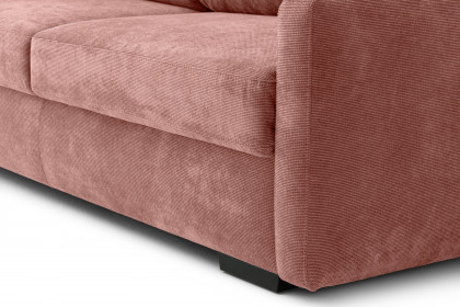 Letty de Luxe von Nova Via - Schlafsofa flamingo