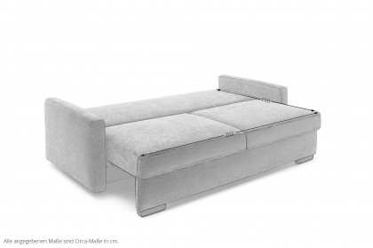 Letty de Luxe von Nova Via - Schlafsofa flamingo