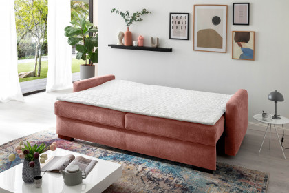 Letty de Luxe von Nova Via - Schlafsofa flamingo