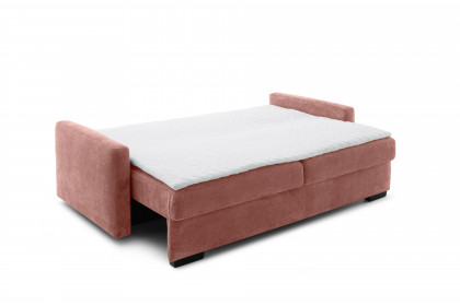Letty de Luxe von Nova Via - Schlafsofa flamingo