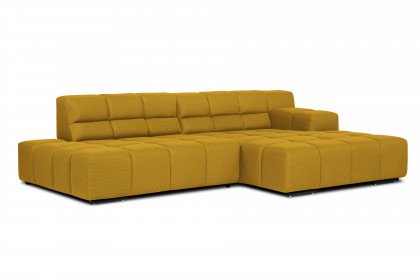 Temple von designwerk - Polsterecke rechts mustard