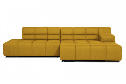 Temple von designwerk - Polsterecke rechts mustard