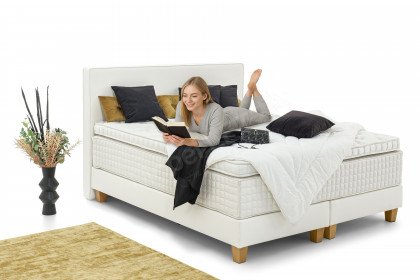 Classico von Serta - Boxspringbett in White
