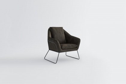 Gasoline von Primavera Furniture - Einzelsessel taupe