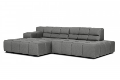 Temple von designwerk - Eckgarnitur Variante links grey