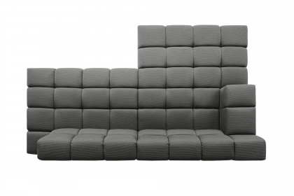 Temple von designwerk - Eckgarnitur Variante links grey