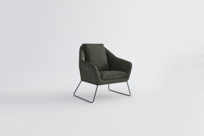 Gasoline von Primavera Furniture - Lounge-Sessel dark-grey