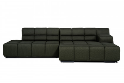 Temple von designwerk - Sofaecke Variante rechts moss
