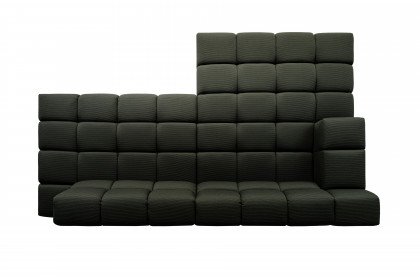 Temple von designwerk - Sofaecke Variante links moss