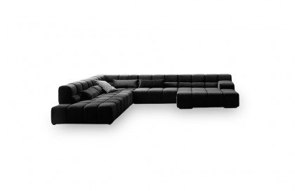 Temple von designwerk - Wohnlandschaft links black