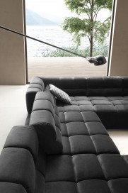 Temple von designwerk - Wohnlandschaft rechts black