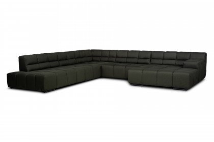 Temple von designwerk - XXL-Sofa Variante links moss