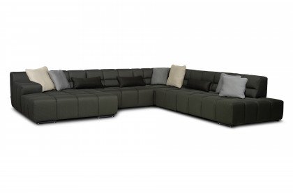 Temple von designwerk - XXL-Sofa Variante rechts moss