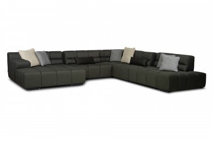 Temple von designwerk - XXL-Sofa Variante rechts moss