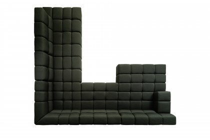 Temple von designwerk - XXL-Sofa Variante rechts moss