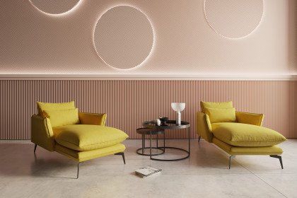 Skye von Primavera Furniture - Lounge-Sessel gelb