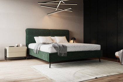 Brindisi I von COTTA - Polsterbett dark-green