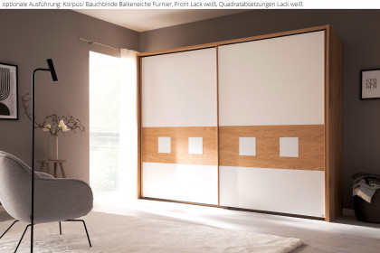 Multiline von SCHÖNER WOHNEN - 2-türiger Kleiderschrank Balkeneiche - taupe